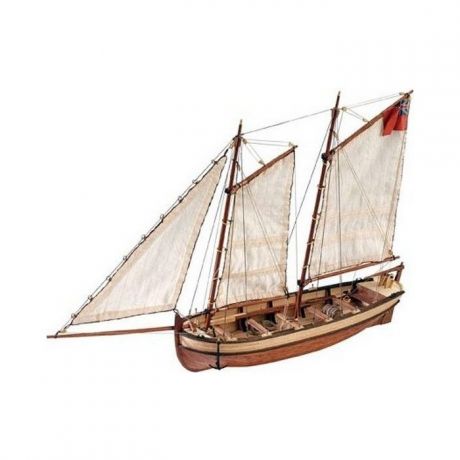 Сборная деревянная модель Artesania Latina шлюпки корабля ENDEAVOUR, 1/50