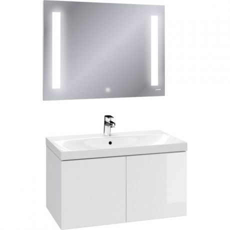 Мебель для ванной Cersanit Colour 80 с дверками, белая
