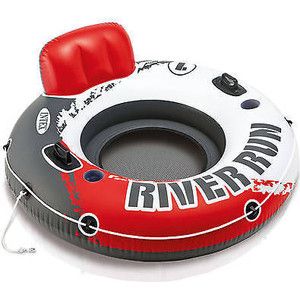 Круг надувной Intex Red River Run 1 с ручками 135 см (56825)
