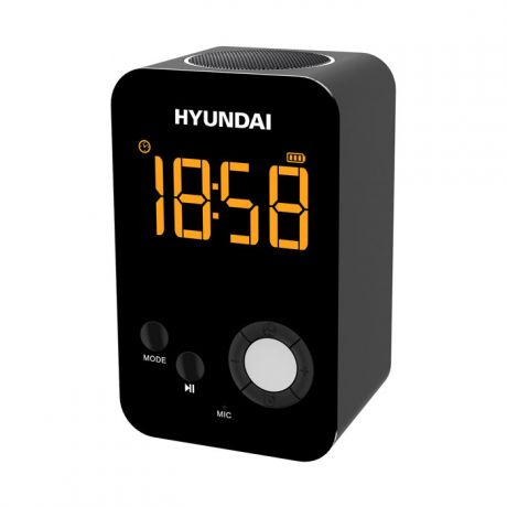 Радиобудильник Hyundai H-RCL300 black