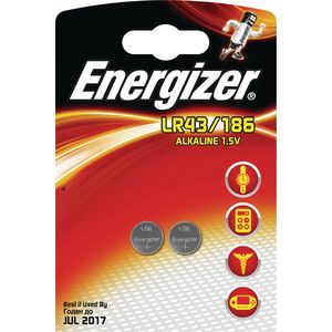 Батарейка ENERGIZER Alkaline LR43/186 (2 шт)