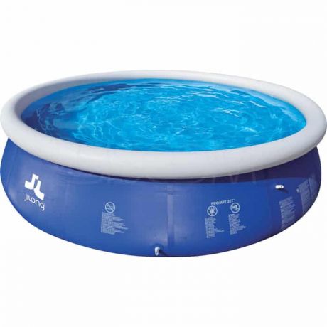 Надувной бассейн Jilong PROMPT, 360х76 см, семейный цвет голубой + фильтр-насос (300GAL)