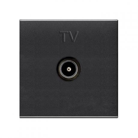 Розетка ABB TV Zenit антрацит (2CLA225070N1801)