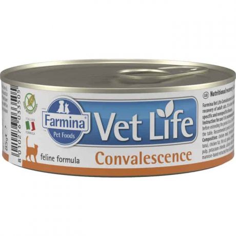 Консервы Farmina Vet Life Convalescence Canine диета в период выздоровления для собак 85г
