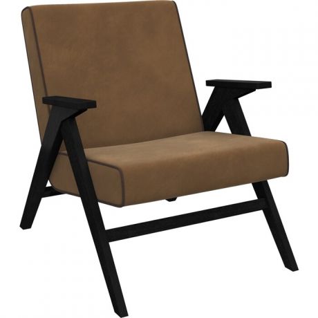Кресло для отдыха Мебель Импэкс Вест венге ткань Verona brown, кант Verona wenge