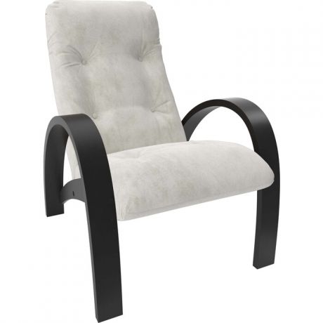 Кресло Мебель Импэкс Модель S7 венге/шпон ткань Verona light grey