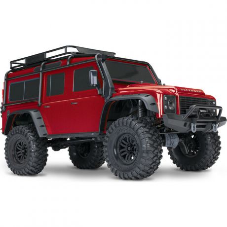 Радиоуправляемый машина TRAXXAS TRX-4 1:10 Land Rover 4WD Scale and Trail Crawler Red - TRA82056-4-R
