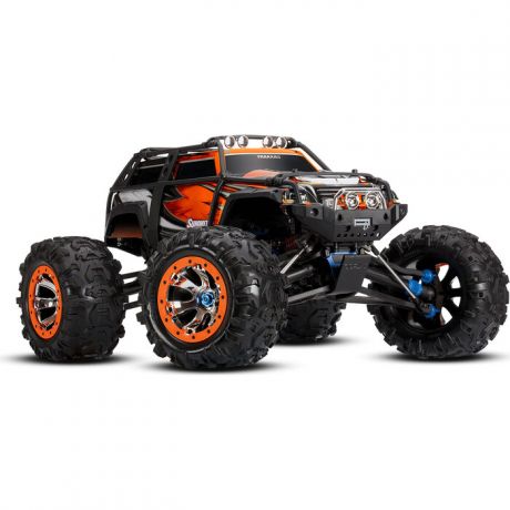 Радиоуправляемая машина TRAXXAS Summit 1:10 4WD TQi Ready to Bluetooth Module (w:o Battery and Charger) Orange - TRA56076-4-ORX