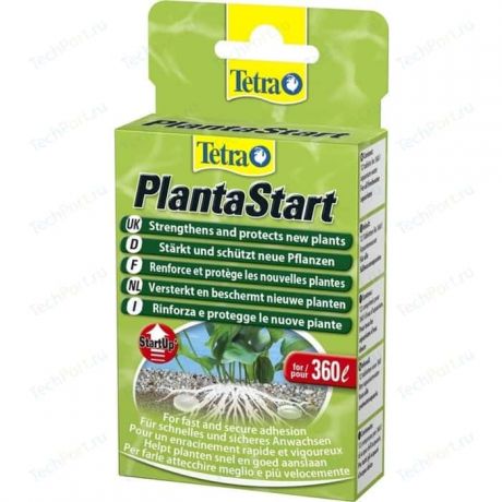 Удобрение Tetra PlantaStart для быстрого укоренения аквариумных растений 12таб