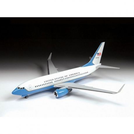 Сборная модель Звезда Пассажирский авиалайнер Боинг 737 - 700 С - 40B, 1/144 - ZV - 7027