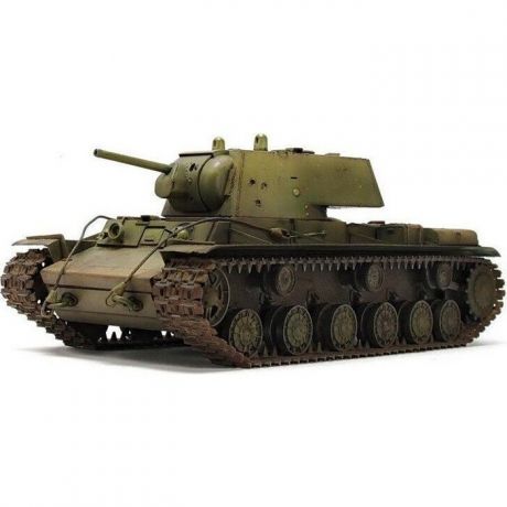 Сборная модель Звезда Советский тяжелый танк КВ - 1, подарочный набор, 1/35 - ZV - 3539П