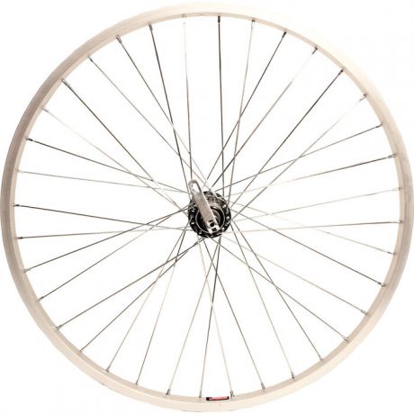 Велоколесо Stark переднее MTB 24, двойной обод DH18, чер. втулка FH206D-1,100 мм с эксц., под диск 36 спиц