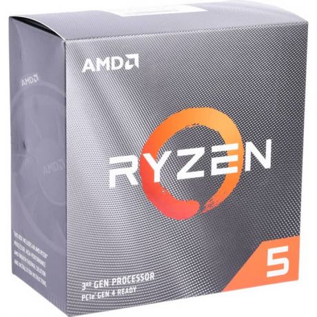Процессор AMD AMD Ryzen 5 3600 BOX (3.6GHz up to 4.2GHz/6x512Kb+32Mb, 6C/12T, Matisse, 7nm, 65W, unlocked, AM4)
