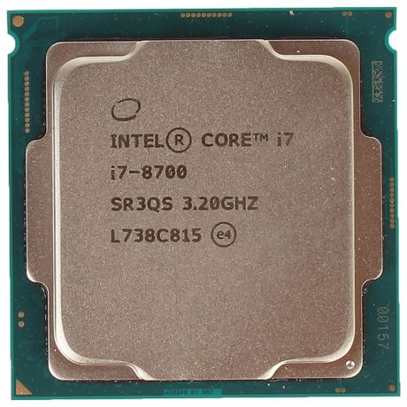 Процессор Intel Intel Core i7-8700 Coffee Lake OEM (3.20Ггц,12МБ, Socket 1151)