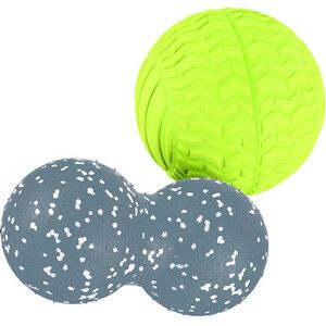 Набор мячей Ecowellness массажных 2 шт. 23 см и 13 см