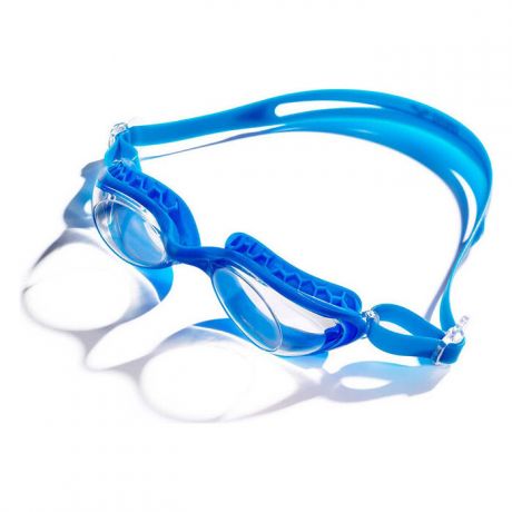 Очки для плавания Arena Airsoft арт. 003149170, прозрачные линзы, нерег.перен., синяя оправа