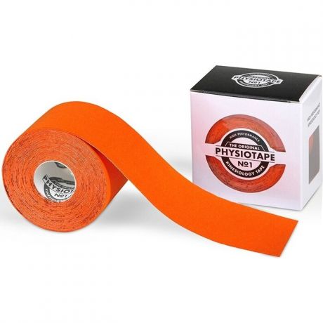 Тейп кинезиологический PhysioTape PhysioTape No.1 Orange, 5 см x 5 м, арт. 100404, оранжевый