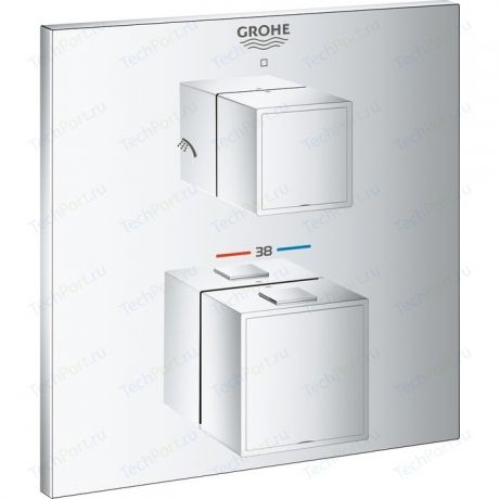 Термостат для ванны Grohe Grohtherm Cube встраиваемый, для 35600000, хром (24154000, 35600000)