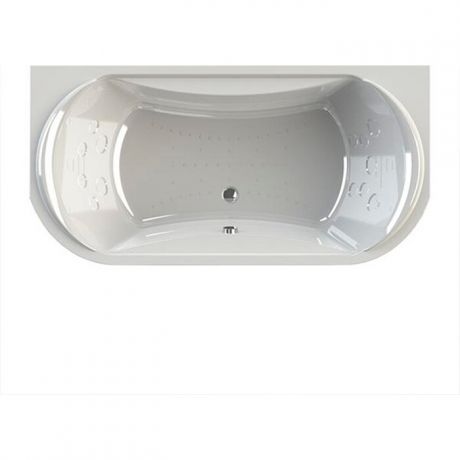 Акриловая ванна Radomir Титан-лонг 200х100 с каркасом, фронтальной панелью, сливом-переливом (1-01-2-0-1-040К)
