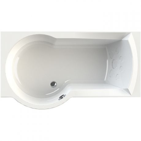 Акриловая ванна Radomir Валенсия 170х95 левая, с каркасом, фронтальной панелью, сливом-переливом (1-01-2-1-9-021К)