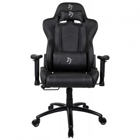 Компьютерное кресло Arozzi Inizio black PU grey logo INIZIO-PU-BKGY