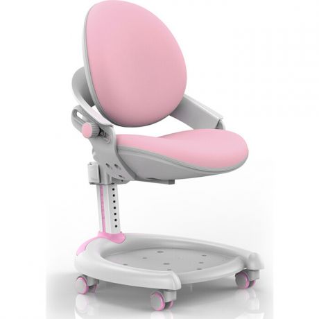 Кресло Mealux ZMAX-15 Plus (Y-710) PN Light белый металл/обивка светло-розовая однотонная