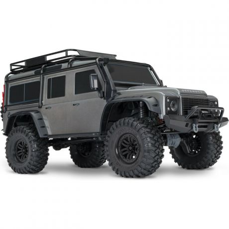 Радиоуправляемая машина TRAXXAS TRX-4 1:10 Land Rover 4WD Scale and Trail Crawler Silver