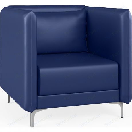 Кресло Euroforma Графит Н кожа рулонная dakota, 2106 темно-синий