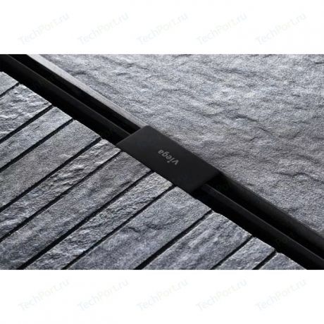Дизайн-решетка Viega Advantix Vario для душевого лотка 30-120 см, черный (711870)