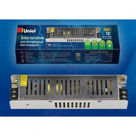 Блок питания Uniel UET-VAS-100A20 12V IP20
