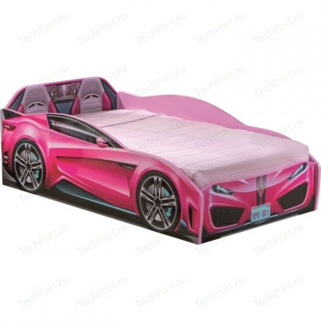 Кровать-машина Cilek Spyder car pink 20.35.1308.00