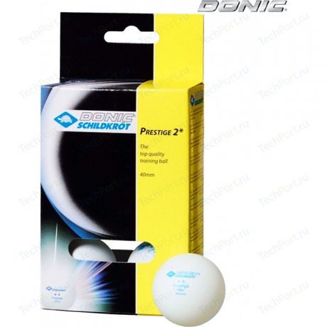 Мяч для настольного тенниса Donic PRESTIGE 2 -B (6 штук)
