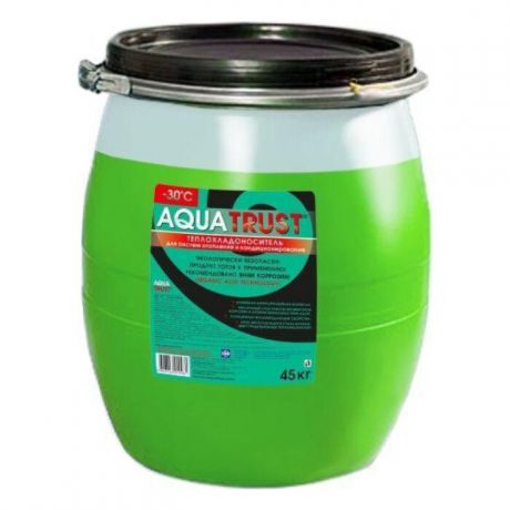 Теплоноситель Aquatrust ЭКО -30° С 45 кг