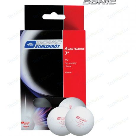 Мяч для настольного тенниса Donic AVANTGARDE 3 - B (6 штук)