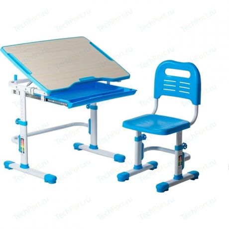 Комплект парта + стул трансформеры FunDesk Vivo blue