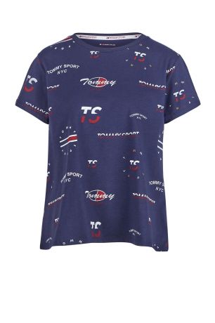 Футболка Tommy Sport S10S100412 0GY sport navy-all-over