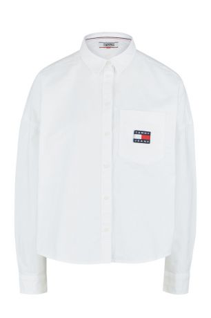 Рубашка Tommy Jeans DW0DW07962 YBR white