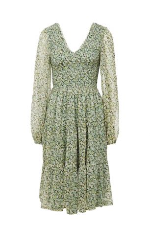 Платье Vero Moda 10237578 green milieu