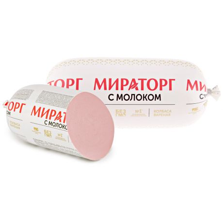 Колбаса Мираторг С молоком вареная охлажденная 470 г