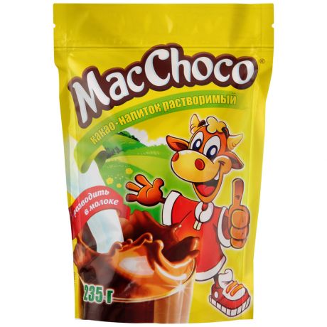 Какао-напиток MacChoco растворимый 235 г