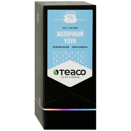 Чай Teaco Молочный улун 15 пакетиков по 4 г