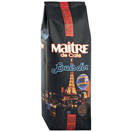 Кофе Maitre de Cafе Луидор 100% арабика в зернах 1 кг
