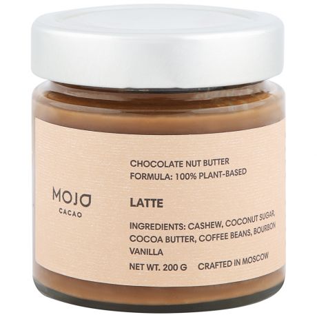 Паста шоколадно-ореховая Mojo Cacao Latte 200 г