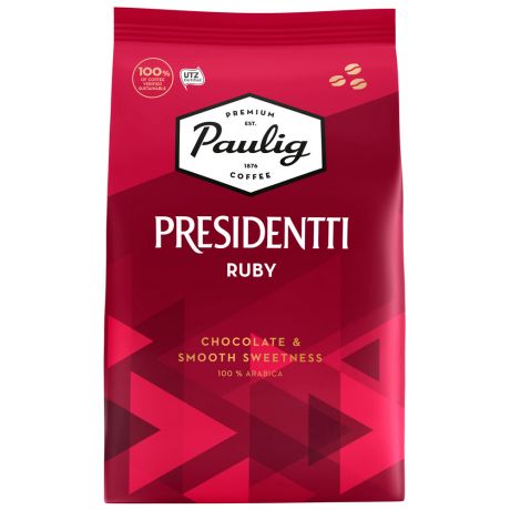 Кофе Paulig Presidentti Ruby в зернах 1 кг