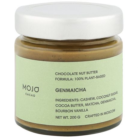 Паста шоколадно-ореховая Mojo Cacao Genmaicha 200 г