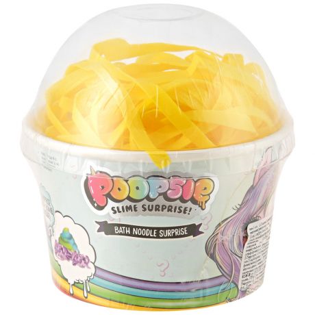 Ленты ароматические для ванны Poopsie Slime Surprise! 30 г (желтый)