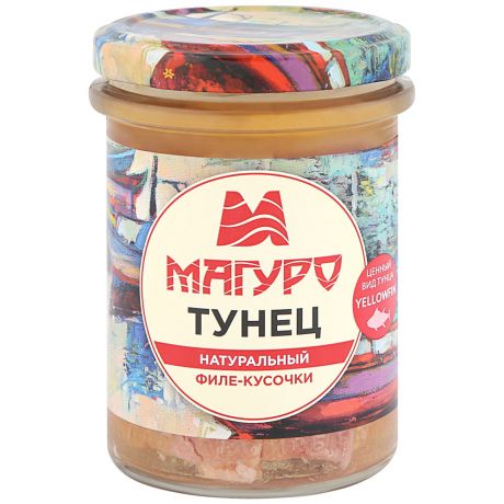 Филе тунца Магуро натуральное 200 г