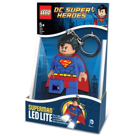 Брелок-фонарик для ключей Lego Super Heroes Superman