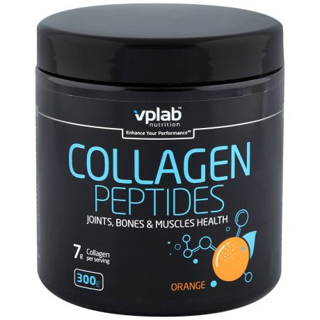 Коллаген VpLab Collagen Peptides апельсин 300 г
