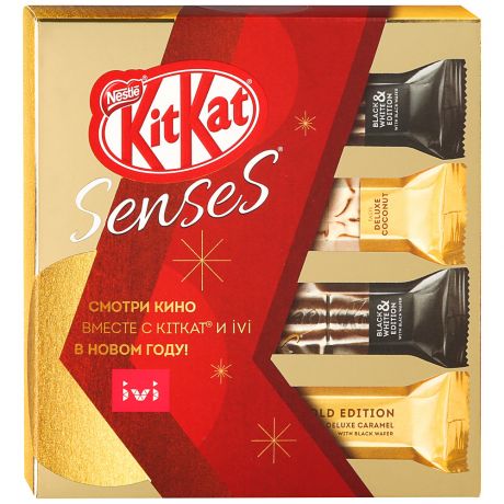 Подарочный набор Kitkat Senses Шоколадные батончики 160 г